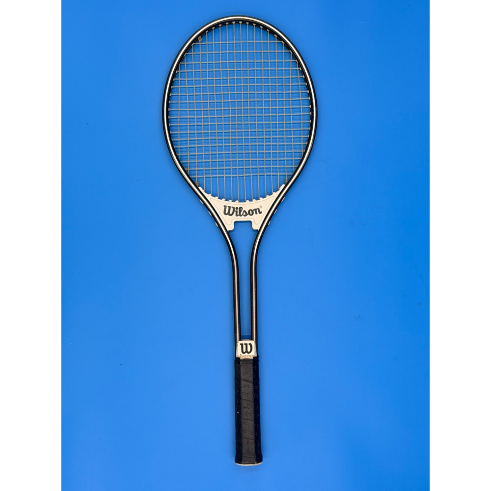Vintage Wilson T2000 Steel Tennis Racquet Jimmy Connors Era 4 1/2 Grip USA Made